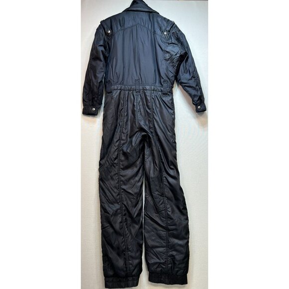 Coltech Women's One-Piece Insulated Snowsuit Long Sleeve Size 10 Black Zipper - Picture 2 of 12